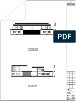 Front Elevation: Drawings Are To Be Read and Not To Be Measured