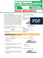 Potencia Mecánica para Segundo Grado de Secundaria