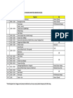 Rundown Acara Malam Keakraban Himpunan Mahasiswa UM Bandung 2021