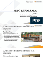 Aplicaciones Del Concreto Reforzado