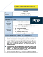 Ficha de Analisis de Sentencia T-905 DE 2011