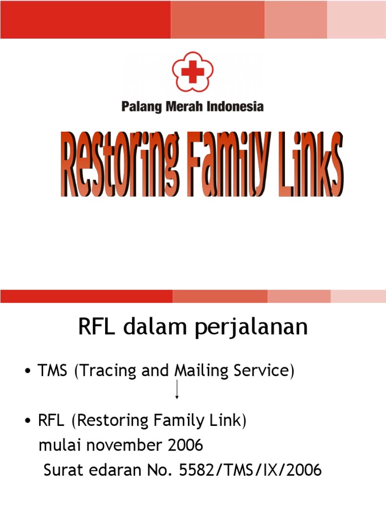 Pelayanan RFL dalam Pemulihan Keluarga | PDF