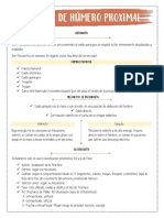 Fractura de Húmero Proximal