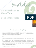 Os benefícios do óleo essencial de Ylang Ylang