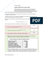 Ejercicio Wacc