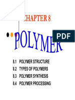 Chapter 8 - Polymers