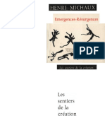 Henri Michaux - Emergences-Résurgences - Les Sentiers de La Création (1993, D'art Albert Skira)
