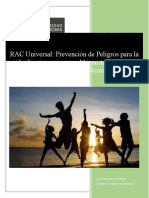 RAC Prevención de Peligros para La Vida, El Funcionamiento y Bienestar Humano