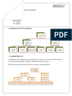 Classification of Nutrients: Nutrition (Unit 2)