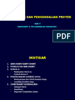 Bab V Barchart Penjadwalan Kegiatan