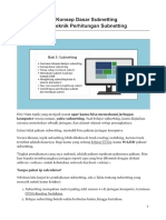 38375konsep Dasar Subnetting Dan Cara Perhitungan Subnetting