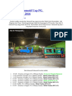 Armada Lokomotif Uap PG. Poerwodadie 2016