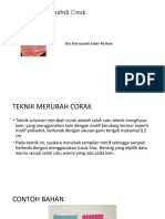 Merubah Corak