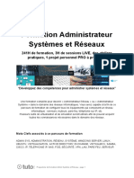 Formation Administrateur Reseaux Systemes