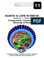 Earth & Life Science: Compression, Tension and Shearing of Rock