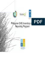 Philippine GHG Inventory and Reporting Program