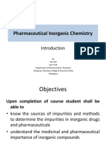 Pharmaceutical Inorganic Chemistry