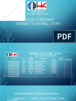 Weekly Report Permit To Work (PTW) : SMCC HK Jo Project MRT CP 203