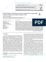 Journal of Behavioral and Experimental Finance: Liu Liu, Hua Zhang