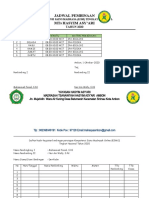 Jadwal Pembinaan