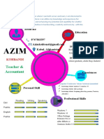 Teacher & Accountant: Education About Me