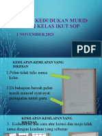 Kedudukan Murid SOP