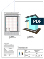 0 Denah Bangunan 0 Perspektif Bangunan: Material Schedule