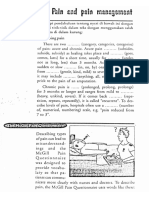 McGill Short Form Pain Questionnaire | PDF