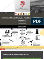 Sistem Informasi Terduga Pendanaan Terorisme (SIPENDAR
