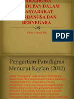 Pancasila Sebagai Paradigma Kehidupan Dalam Masyarakat Berbangsa Dan