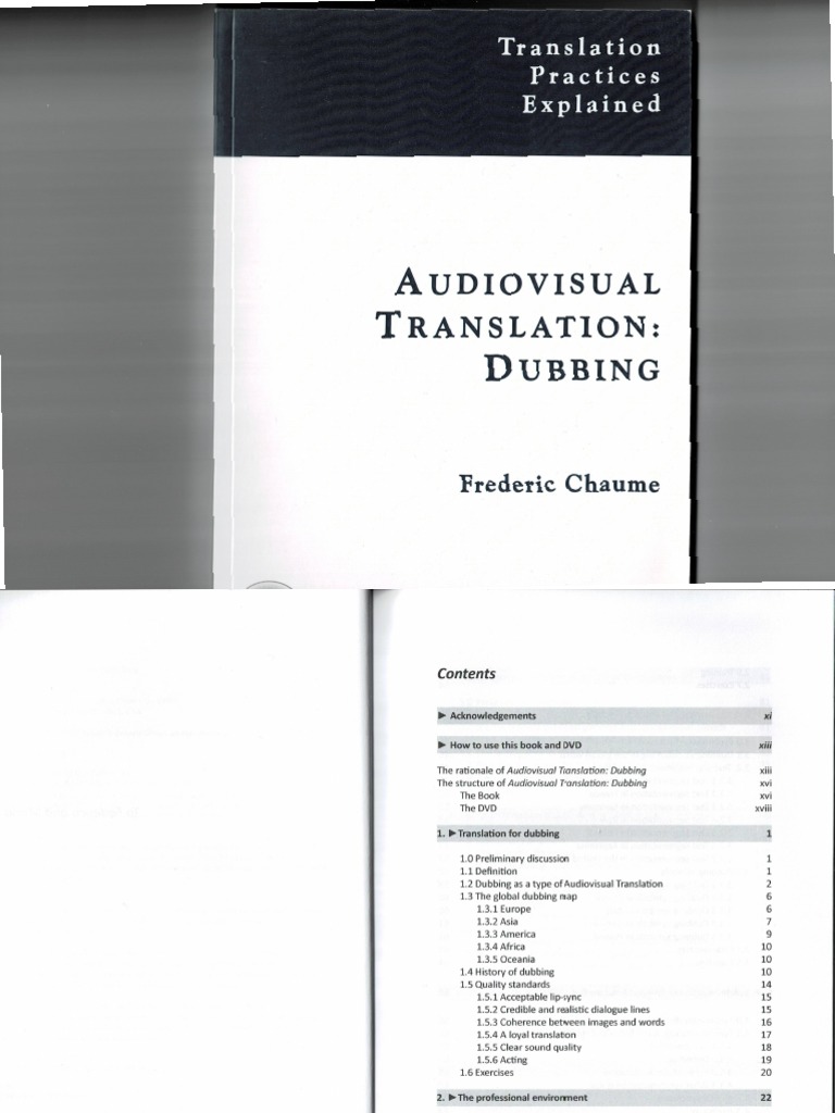 Audiovisual Translation: Dubbing | PDF | Translations | Human Communication