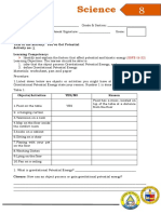 Materials: Worksheet, Pen and Paper