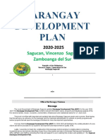 Barangay Sagucan Development Plan