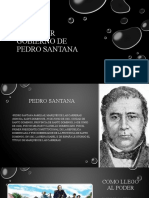 El Primer Gobierno de Pedro Santana