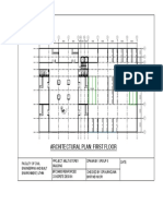 Architectural Plan - First Floor