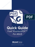 Foxit PhantomPDF - Quick Guide