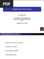 Digital Signal Processing: Dr. Shekha Rai