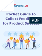 Pocket Guide To Collect Feedback For Product Success