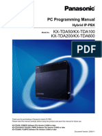 KX-TDA V 50 PC Programming 3649ua