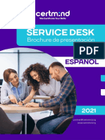 Brochure Service Desk