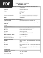 Material Safety Data Sheet Avafulflow