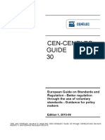 Cen-Cenelec Guide 30