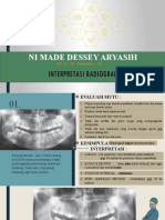 Interpretasi Radiografi.