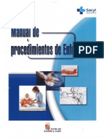 MANUAL DE PROCEDIMIENTOS DE ENFERMERÍA