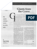 Dragon #254 - Giants From The Grave