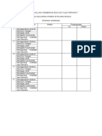 Lembar Evaluasi Pemberian Edukasi Oleh Perawat