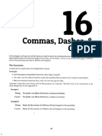 CH 16 Commas, Dashes and Colons