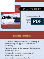 Chapter Three: Charismatic and Transformational Leadership