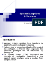 Synthetic Peptides & Vaccines: Mr. Kurunathan Sinniah