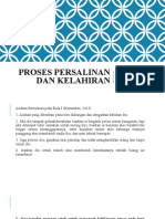 Proses Persalinan Dan Kelahiran